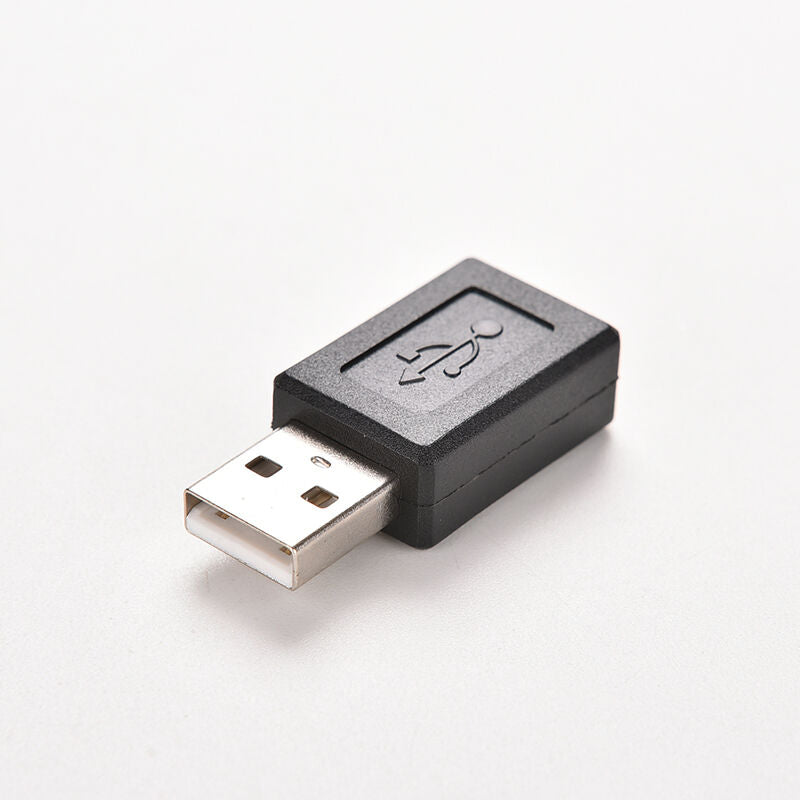 Micro USB 2.0 Female to USB A Male Converter Connector Male 2 Female Adapter  ES
