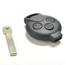 Uncut Keyless Remote Control Key Fob 434MHz for Smart Fortwo 451 2007-2013  Z