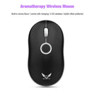 T31 2.4GHz Wireless Rechargeable Mouse with Solid Perfume Diffuser (Black)