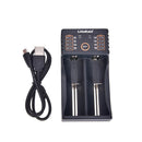 LiitoKala Lii-202 2 Slots USB Battery Charger For Ni-MH Li-ion LiFePO4 Battery3c