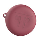 Silicone Red Earphone Case Headphone Storage Pouch Bag for Huawei Freebuds 3