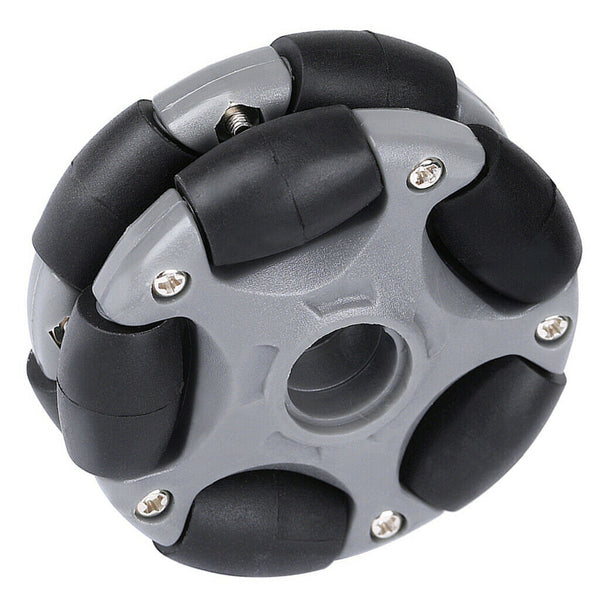 Omni Wheel Robot Tank Vehicle Part For    DIY Robotic Automation, RC Car Rubber