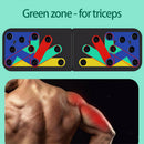 Folding Push Up Board Fitness Body Stand Triceps Muscle Trainer Forearm Gear