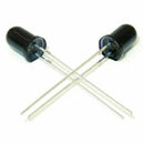 10pcs Receiver F5 5mm 940nm IR Infrared Diode Round Tube Black LED Lamps