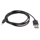 4 Pieces USB A Male To 2.5mmx0.7mm DC Tip Plug Connector Charging Cord Cable