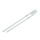 20 x 3mm 2 Pin Round White LED Light Emitting Diode Lamp I1N5