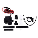 12v Waterproof Motorbike USB Power Socket Adapter Charger Outlet Motorcycle F5M7