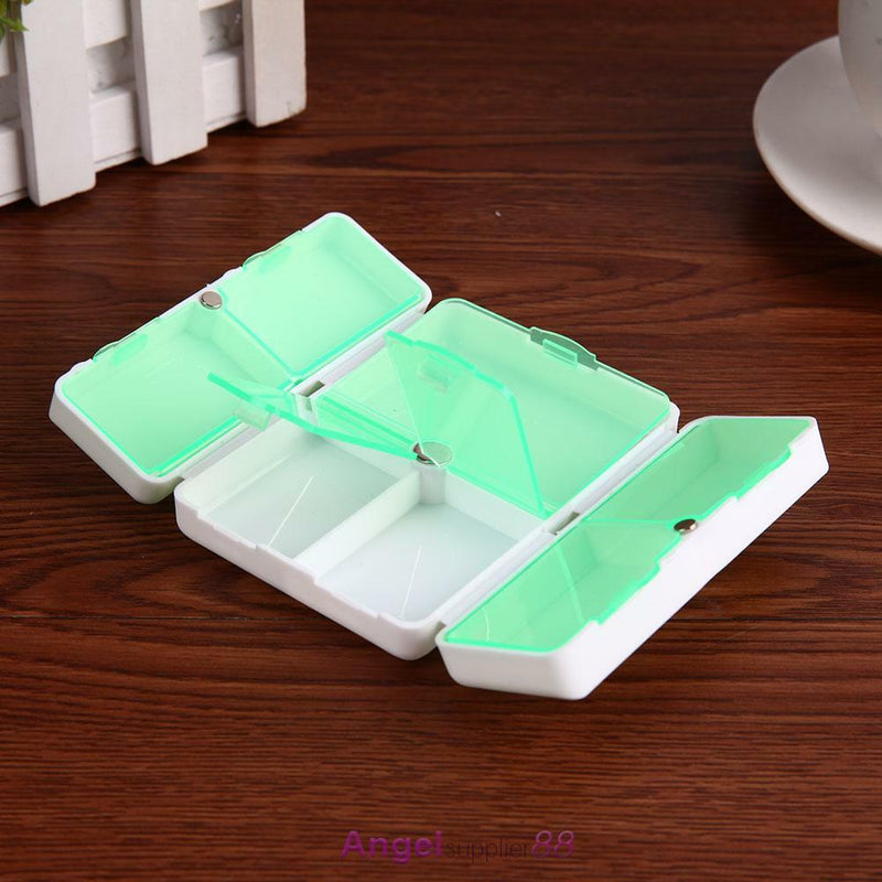 Storage Weekly Pill Case Container Organizer Portable Holder Box Medicine 7 Day