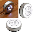 2x LED White Lights Battery Operated LED Touch Light For Drawer Cabinet Closets