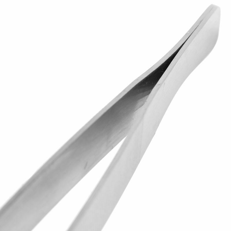 18.9" Long Stainless Steel Curved Tweezer for Fish Tank Plants I2Y8
