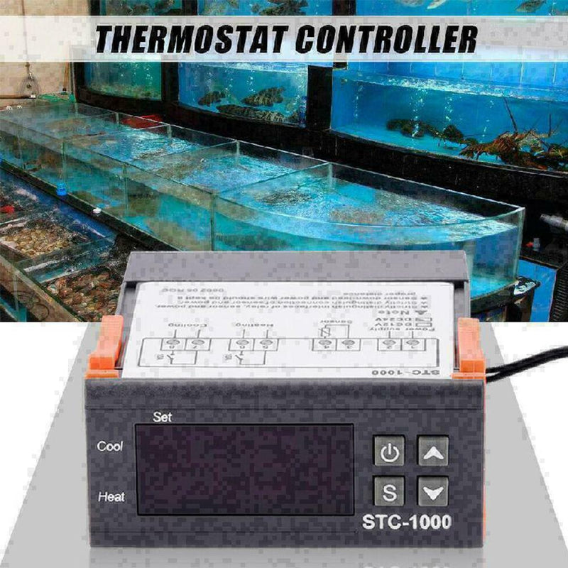 STC-1000 Digital AC 110-220V Temperature Controller Thermostat Aquarium L2N M0Q0