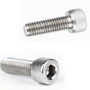 180pcs 304 Stainless Steel Cylindrical Hex Screw Nut Combination M2 A2-70 PQF