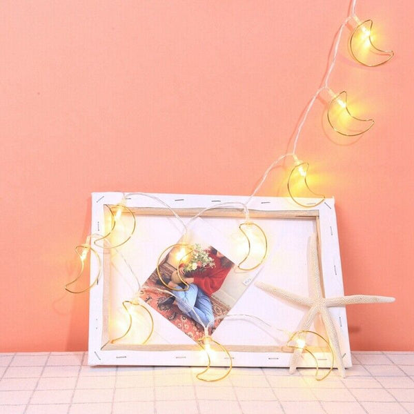 1.1M 10 Led Moon String Lights Led Fairy Lights Christmas Wedding Decoratio
