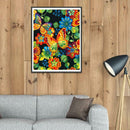 5D DIY Full Drill Diamond Painting Flowers Cross Stitch Embroidery (03)