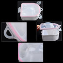 Finger Nail Manicure Soak Bowl Art Tips Soaker Treatment Remover Spa Wash Tool
