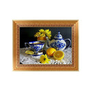 DIY 5D Diamond Embroidery Painting Tea Time Rhinestone Cross Stitch Decor