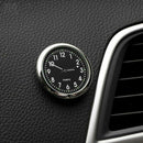 Pocket Mini Quartz Analog Watch Stick-On Clock Fit Car Boat Bike Motorcycle Top