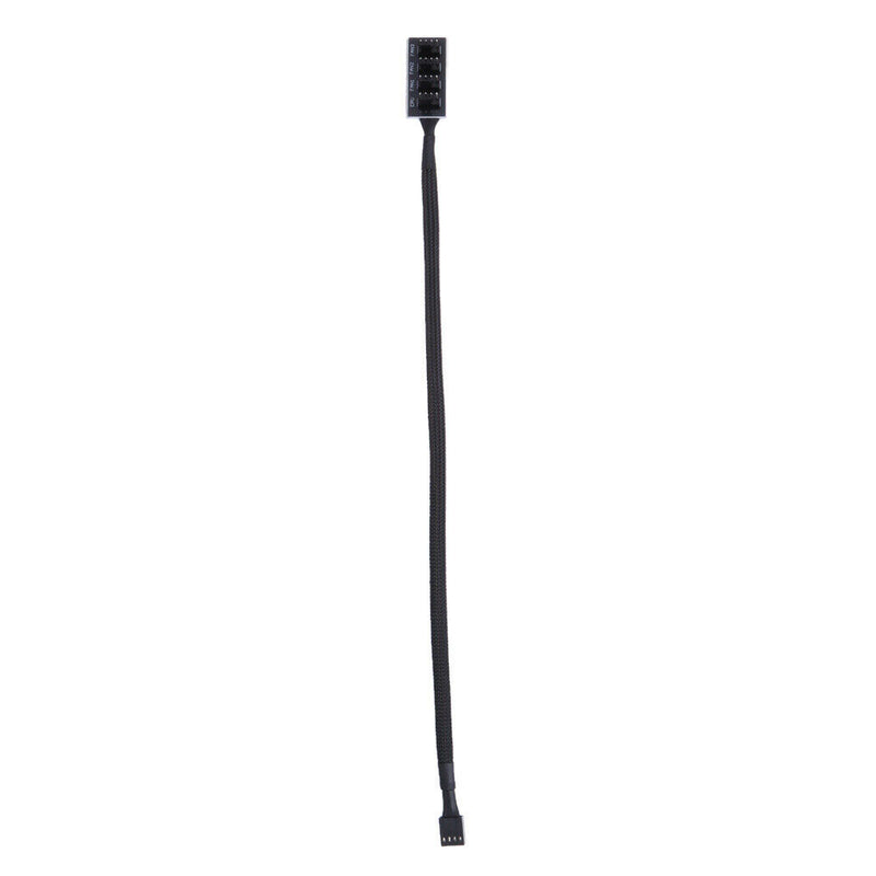 Host Case PC Cooler Cooling Fan Power Cable 1 Female to 4 Male 4Pin Socket