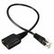 RJ11 to 3.5mm Female Headset/Headphone Adapter Cable Stereo Converter Hot