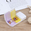 Mini Travel Cutter Splitter Medicine Storage Splitters Cut Pill Cases Dispen BX