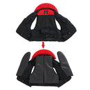 Detachable Fishing Outdoor Life Jacket Vest For Adults Blue with Hood L