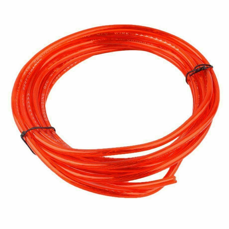 1500W PVC Car Audio Subwoofer Amplifier Speaker Installation Wire Cable Kit