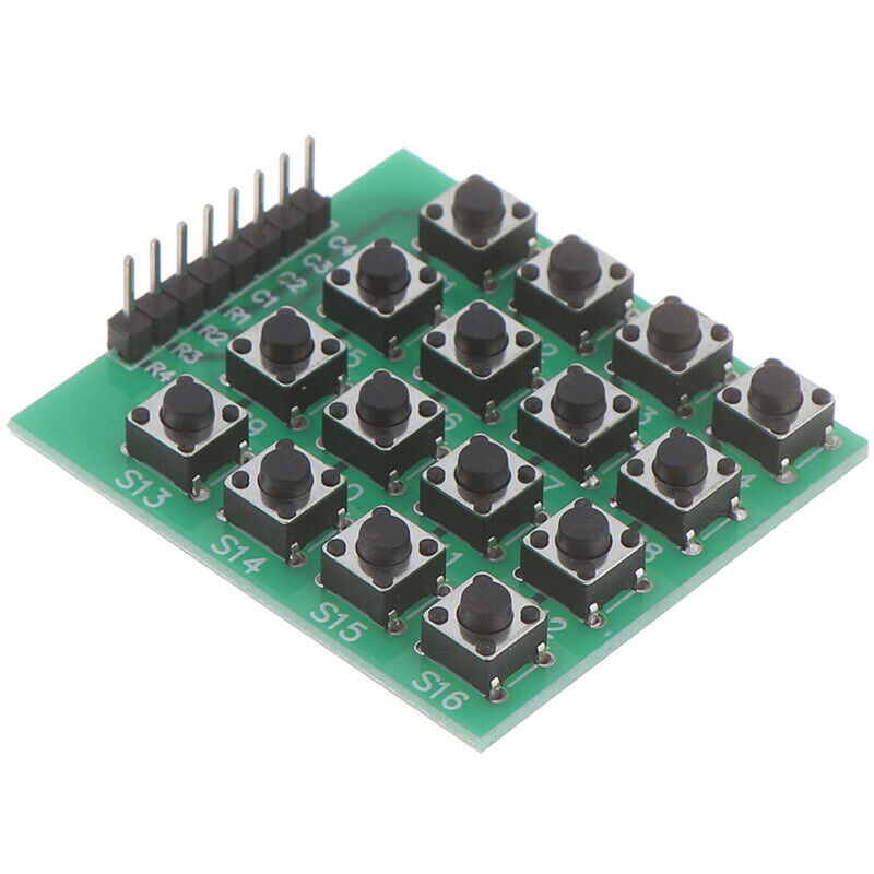 1Pc 4x4 Matrix Keypad Keyboard module 16 Botton For Arduin Kw
