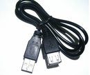 USB Extension 2.0 A to A Male Female Extension Cable Cord charger data M&O