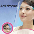 Kitchen Cooking Anti-Oil Anti-fog Splash Face Cover Protector Eye Face B5X2 O6Y1