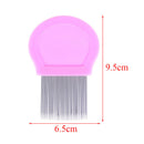 Hair Lice Comb Brushes Terminator Fine Egg Dust Free Removal Stainless Steel BX