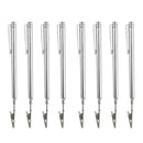 8 Pieces Antenna Telescopic Rod Extendable Crocodile Clip For Electric Tool