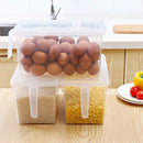 Kitchen Transparent PP Storage Box Grains Beans Contain Sealed Home Org GHI