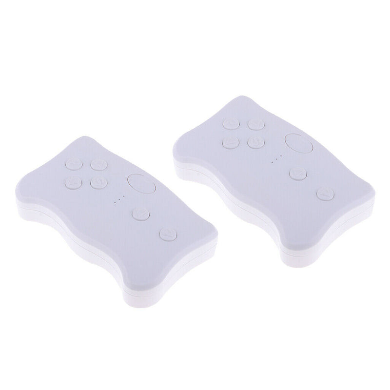 2Pieces 2.4G Remote Control for Kids Toys Ride On Cars Accessories White