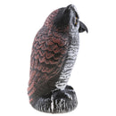 Realistic Owl Decoy Statue Hand-Painted Garden Protector, Scares Away Squirrels,