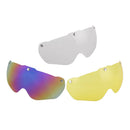 3Pcs Magnetic Goggle Replacement Lens Stylish Bike Cycling Helmet Magnet Lens