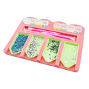Art 4 Grids Diamond Painting Tray Holder Drill Pens Accessories Organizer Craft