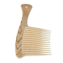 1X Large Wide Tooth Comb Hair Detangling Hairdressing Rake Comb Suitable Salo-ME