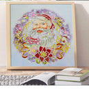 5D DIY Special Shaped Diamond Painting Santa Claus Cross Stitch Kit Home Decor