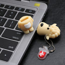 Cute Cartoon USB 2.0 Flash Drive Waterproof Memory Stick Animal Sheep 128M