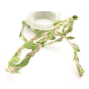 2M Natural Hessian Jute Twine Leaf Rope Burlap Ribbon Craft Wedding Decor  TE^