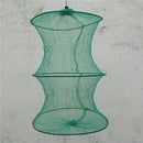 2 Layer Crab Fish Shrimp Minnow Fishing Bait Trap Cast Net Cage T9C7 Folda Q8M8