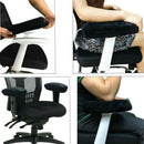 2 Pieces Set Ergonomic Memory Foam Chair Armrest Pad, Rest Comfy Rest Offic