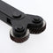 2pcs Knurling Tool Kit Knurled Rod & 2 Slant Teeth Knurl Wheels For Metal Lathe