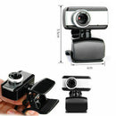 Rotatable USB 2.0 Computer Webcam with Microphone PC Digital HD Video Camely Gw