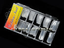Acrylic Nail Mold Artificial Nail Clear Dual Nail System Form for-Nail Art Hot