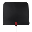 Large Flat 1080P HD TV Amplifier Indoor Digital TV Antenna 80Miles Range
