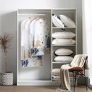 Clothing Dust Cover Garment Bags Pack Of 2 Translucent Hanging Garment Bag HP1G6