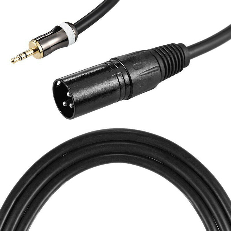 2m XLR 6.6 Feet Jack 3.5mm Cable for Jack of Audio Cable for Mixer Mixer PC