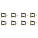 Upgraded Nema 17 Stepper Steel And Rubber Vibration Dampers With Screw -Cnc K4C9