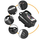 Waterproof Mountain Bike Top Tube Bag Cycling Touch Screen Phone Pannier